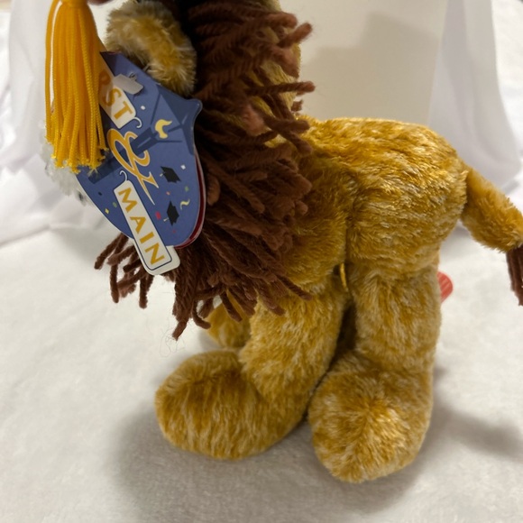Graduation Lion Stuffed Animal Toy - Picture 4 of 7
